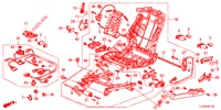 VORNE SITZKOMPONENTEN (G.) (SIEGE ENTIEREMENT MOTORISE) (2) für Honda ACCORD TOURER 2.4 EXECUTIVE 5 Türen 6 gang-Schaltgetriebe 2013