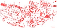 INSTRUMENT, ZIERSTUECK (COTE DE PASSAGER) (RH) für Honda ACCORD TOURER 2.4 EXECUTIVE 5 Türen 5 gang automatikgetriebe 2013