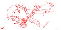 KRAFTSTOFFEINSPRITZUNG (2.4L) für Honda ACCORD TOURER 2.4 EXECUTIVE 5 Türen 5 gang automatikgetriebe 2013