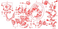 LENKRAD (SRS) für Honda ACCORD TOURER 2.4 EXECUTIVE 5 Türen 5 gang automatikgetriebe 2013