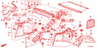 SEITENWANDVERKLEIDUNG(2D)  für Honda ACCORD TOURER 2.4 EXECUTIVE 5 Türen 5 gang automatikgetriebe 2013