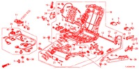 VORNE SITZKOMPONENTEN (G.) (SIEGE ENTIEREMENT MOTORISE) (2) für Honda ACCORD TOURER 2.4 EXECUTIVE 5 Türen 5 gang automatikgetriebe 2013