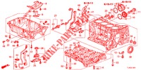 ZYLINDERBLOCK/OELWANNE (2.4L) für Honda ACCORD TOURER 2.4 EXECUTIVE 5 Türen 5 gang automatikgetriebe 2013