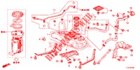 KRAFTSTOFFTANK  für Honda ACCORD TOURER 2.0 ES GT 5 Türen 6 gang-Schaltgetriebe 2014