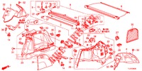 SEITENWANDVERKLEIDUNG(2D)  für Honda ACCORD TOURER 2.0 ES GT 5 Türen 6 gang-Schaltgetriebe 2014