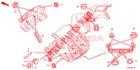 GUMMITUELLE (ARRIERE) für Honda ACCORD TOURER DIESEL 2.2 ES GT 5 Türen 5 gang automatikgetriebe 2014