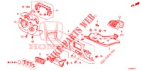 INSTRUMENT, ZIERSTUECK (COTE DE CONDUCTEUR) (RH) für Honda ACCORD TOURER DIESEL 2.2 ES GT 5 Türen 5 gang automatikgetriebe 2014