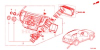 MITTLERES MODUL (NAVIGATION) für Honda ACCORD TOURER DIESEL 2.2 ES GT 5 Türen 5 gang automatikgetriebe 2014