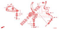 GELENK, VORNE  für Honda ACCORD TOURER 2.4 EXECUTIVE 5 Türen 5 gang automatikgetriebe 2014