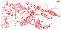 ANSAUGKRUEMMER (2.0L) für Honda ACCORD TOURER 2.0 S 5 Türen 6 gang-Schaltgetriebe 2015