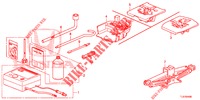 WERKZEUGE/WAGENHEBER  für Honda ACCORD TOURER 2.0 S 5 Türen 5 gang automatikgetriebe 2015