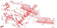 WINDSCHUTZSCHEIBENWISCHER (RH) für Honda ACCORD TOURER 2.0 S 5 Türen 5 gang automatikgetriebe 2015
