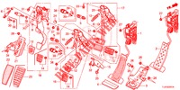 PEDAL (RH) für Honda ACCORD TOURER DIESEL 2.2 ES 5 Türen 6 gang-Schaltgetriebe 2015