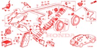 RADIOANTENNE/LAUTSPRECHER (RH) für Honda ACCORD TOURER DIESEL 2.2 ES 5 Türen 6 gang-Schaltgetriebe 2015