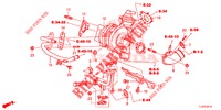 TURBOLADER SYSTEM (DIESEL) für Honda ACCORD TOURER DIESEL 2.2 ES 5 Türen 6 gang-Schaltgetriebe 2015