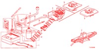 WERKZEUGE/WAGENHEBER  für Honda ACCORD TOURER DIESEL 2.2 ES 5 Türen 6 gang-Schaltgetriebe 2015