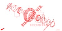 DIFFERENTIAL (DIESEL) für Honda ACCORD TOURER DIESEL 2.2 ES GT 5 Türen 6 gang-Schaltgetriebe 2015