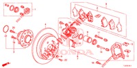 HINTERRADBREMSE (2) für Honda ACCORD TOURER DIESEL 2.2 ES GT 5 Türen 6 gang-Schaltgetriebe 2015
