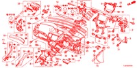 INSTRUMENTENBRETT, OBEN (RH) für Honda ACCORD TOURER DIESEL 2.2 ES GT 5 Türen 6 gang-Schaltgetriebe 2015