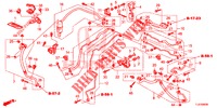 KLIMAANLAGE (FLEXIBLES/TUYAUX) (DIESEL) (RH) für Honda ACCORD TOURER DIESEL 2.2 ES GT 5 Türen 6 gang-Schaltgetriebe 2015