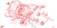 KUPPLUNGSGEHAEUSE (DIESEL) für Honda ACCORD TOURER DIESEL 2.2 ES GT 5 Türen 6 gang-Schaltgetriebe 2015