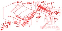 MOTORHAUBE (RH) für Honda ACCORD TOURER DIESEL 2.2 ES GT 5 Türen 6 gang-Schaltgetriebe 2015