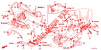 WASSERSCHLAUCH/HEIZUNGSSCHACHT (DIESEL) für Honda ACCORD TOURER DIESEL 2.2 ES GT 5 Türen 6 gang-Schaltgetriebe 2015
