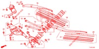 WINDSCHUTZSCHEIBENWISCHER (RH) für Honda ACCORD TOURER DIESEL 2.2 ES GT 5 Türen 6 gang-Schaltgetriebe 2015