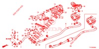 AUSPUFFROHR/SCHALLDAEMPFER (PGM FI)  für Honda CIVIC DIESEL 1.6 MID 4 Türen 6 gang-Schaltgetriebe 2018