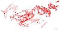 BODENMATTE/ISOLATOR (RH) für Honda CIVIC DIESEL 1.6 MID 4 Türen 6 gang-Schaltgetriebe 2018