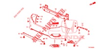 HINTERER STOSSFAENGER  für Honda CIVIC DIESEL 1.6 MID 4 Türen 6 gang-Schaltgetriebe 2018