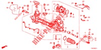 SERVOLENKGETRIEBE (EPS) (RH) für Honda CIVIC DIESEL 1.6 MID 4 Türen 6 gang-Schaltgetriebe 2018