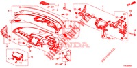 INSTRUMENTENBRETT, OBEN (RH) für Honda CIVIC DIESEL 1.6 MID 4 Türen 9 gang automatikgetriebe 2018