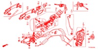 TUERSCHLOESSER, VORNE/AEUSSERER GRIFF  für Honda CIVIC DIESEL 1.6 MID 4 Türen 9 gang automatikgetriebe 2018