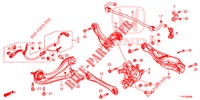 UNTERER ARM, HINTEN/FUEHRUNGSARM  für Honda CIVIC DIESEL 1.6 MID 4 Türen 9 gang automatikgetriebe 2018