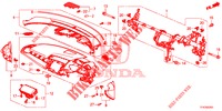 INSTRUMENTENBRETT, OBEN (RH) für Honda CIVIC DIESEL 1.6 TOP 4 Türen 9 gang automatikgetriebe 2018