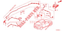 ANTENNE/LAUTSPRECHER (RH) für Honda CIVIC 1.8 S 5 Türen 5 gang automatikgetriebe 2012