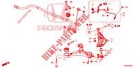 GELENK, VORNE  für Honda CIVIC 1.8 S 5 Türen 5 gang automatikgetriebe 2012