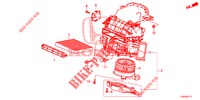 HEIZGEBLAESE (RH) für Honda CIVIC 1.8 S 5 Türen 5 gang automatikgetriebe 2012