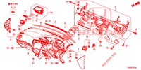 INSTRUMENTENBRETT, OBEN (RH) für Honda CIVIC 1.8 S 5 Türen 5 gang automatikgetriebe 2012