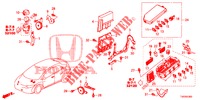 STEUERGERAT (COMPARTIMENT MOTEUR) (1) für Honda CIVIC 1.8 S 5 Türen 5 gang automatikgetriebe 2012