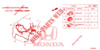 ELEKTR. STECKVERBINDER (ARRIERE) für Honda CIVIC DIESEL 2.2 EXCLUSIVE 5 Türen 6 gang-Schaltgetriebe 2012