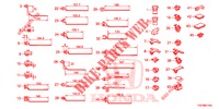 KABELBAUMBAND/BUEGEL(RH)  für Honda CIVIC DIESEL 2.2 EXCLUSIVE 5 Türen 6 gang-Schaltgetriebe 2012