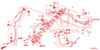 KLIMAANLAGE (FLEXIBLES/TUYAUX) (DIESEL) (2.2L) (RH) für Honda CIVIC DIESEL 2.2 EXCLUSIVE 5 Türen 6 gang-Schaltgetriebe 2012
