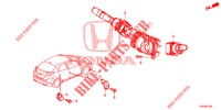 KOMBISCHALTER  für Honda CIVIC DIESEL 2.2 EXCLUSIVE 5 Türen 6 gang-Schaltgetriebe 2012