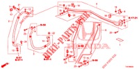 KLIMAANLAGE (FLEXIBLES/TUYAUX) (RH) für Honda CIVIC 1.4 EXECUTIVE 5 Türen 6 gang-Schaltgetriebe 2013