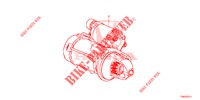ANLASSER (DENSO) (DIESEL) (1.6L) für Honda CIVIC DIESEL 1.6 S 5 Türen 6 gang-Schaltgetriebe 2013