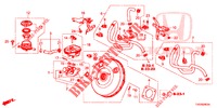 HAUPTBREMSZYLINDER/MASTER POWER (DIESEL) (RH) für Honda CIVIC DIESEL 1.6 S 5 Türen 6 gang-Schaltgetriebe 2013