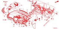 INSTRUMENTENBRETT, OBEN (RH) für Honda CIVIC DIESEL 1.6 S 5 Türen 6 gang-Schaltgetriebe 2013