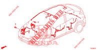 KABELBAUM (4) (RH) für Honda CIVIC DIESEL 1.6 S 5 Türen 6 gang-Schaltgetriebe 2013